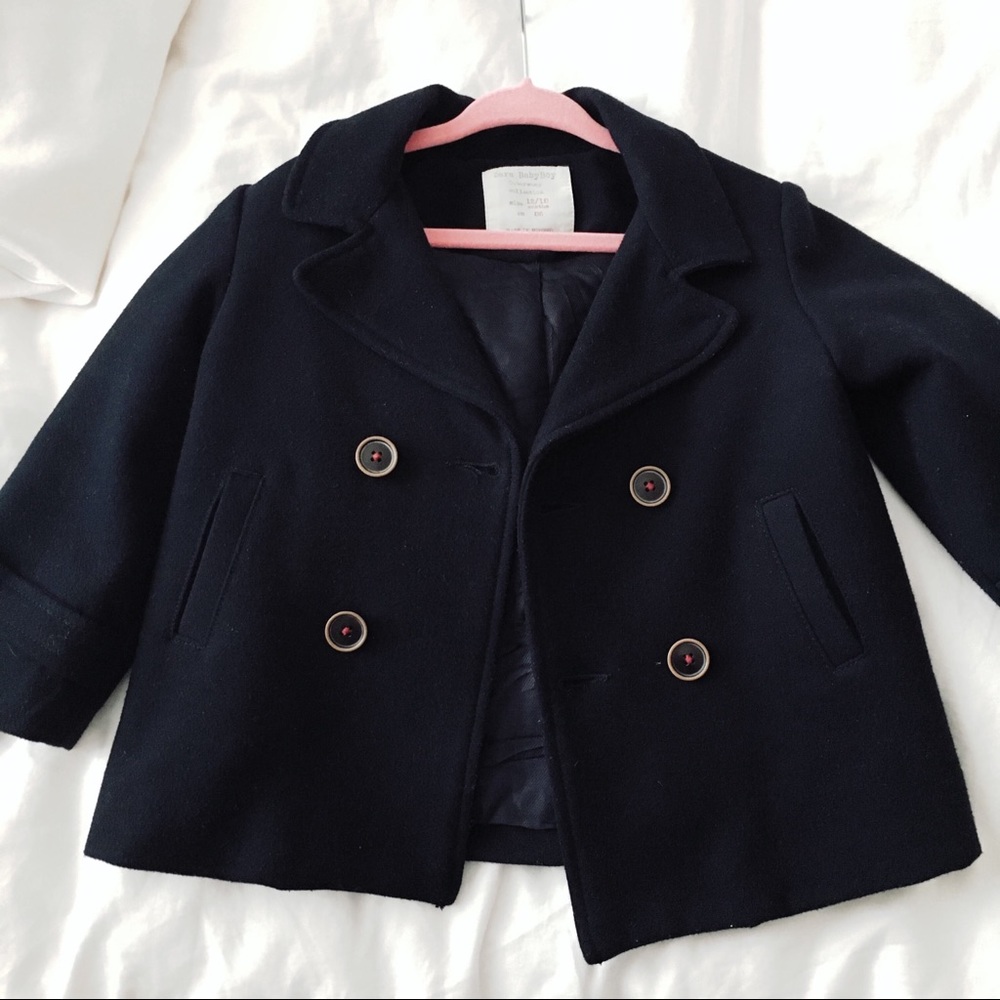 Zara Baby Boy Pea Coat